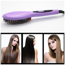 Load image into Gallery viewer, Hair Brush Fast Hair Straightener Comb