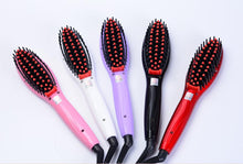 Load image into Gallery viewer, Hair Brush Fast Hair Straightener Comb