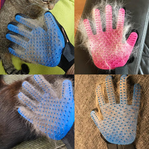 Pet Grooming Glove Brush